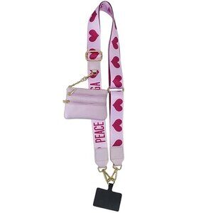 Clip and Go Strap for Phone with Wallet Crossbody